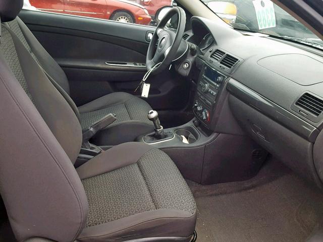 1G2AL18F687170770 - 2008 PONTIAC G5 BLUE photo 5