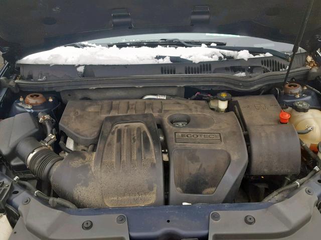 1G2AL18F687170770 - 2008 PONTIAC G5 BLUE photo 7