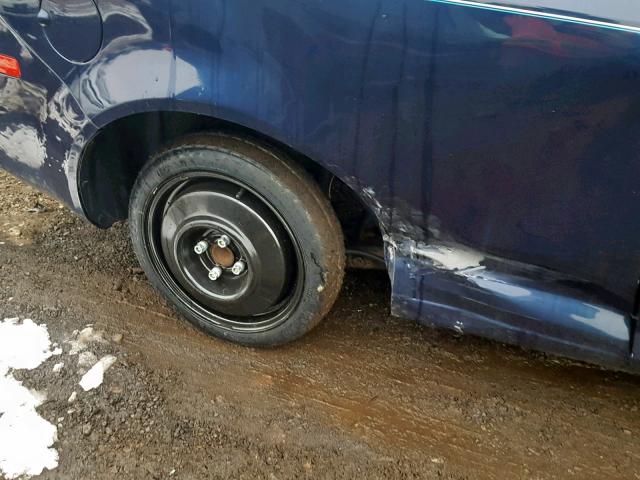 1G2AL18F687170770 - 2008 PONTIAC G5 BLUE photo 9