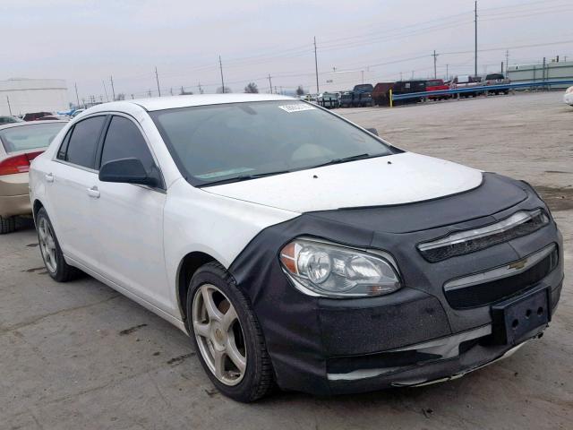 1G1ZA5EU1CF216950 - 2012 CHEVROLET MALIBU LS WHITE photo 1
