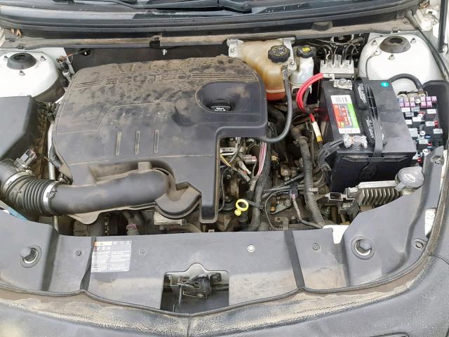 1G1ZA5EU1CF216950 - 2012 CHEVROLET MALIBU LS WHITE photo 7