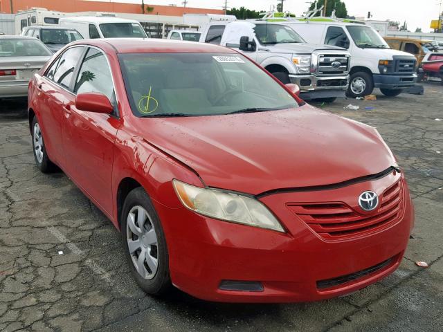 4T1BE46K97U024225 - 2007 TOYOTA CAMRY NEW RED photo 1