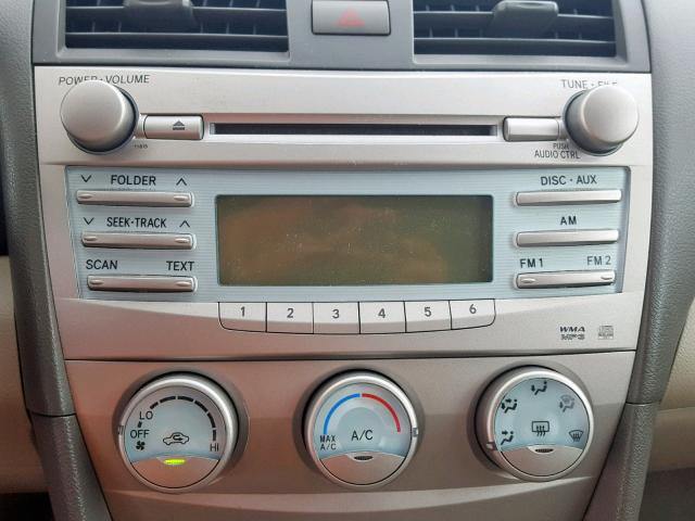 4T1BE46K97U024225 - 2007 TOYOTA CAMRY NEW RED photo 9