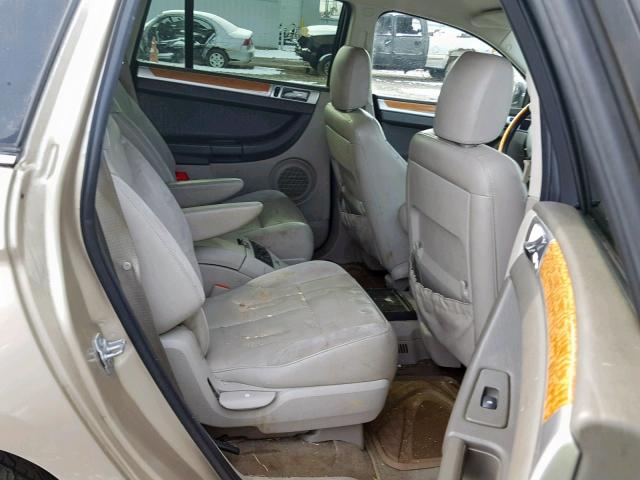 2A8GF78X07R327871 - 2007 CHRYSLER PACIFICA L TAN photo 6