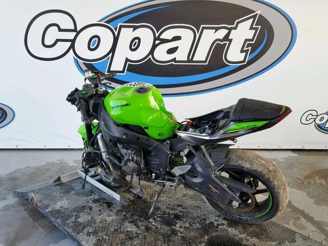 JKBZXJE15JA027481 - 2018 KAWASAKI ZX636 E GREEN photo 4