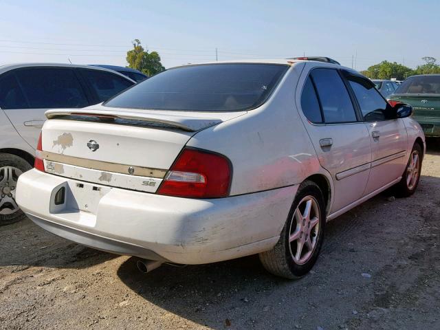 1N4DL01D21C148439 - 2001 NISSAN ALTIMA XE WHITE photo 4