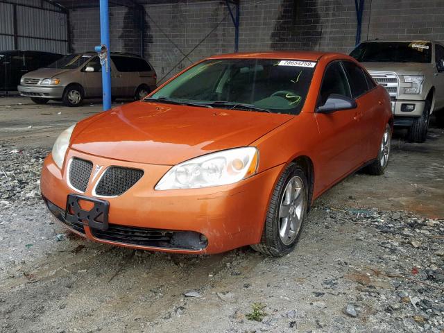 1G2ZH528354153329 - 2005 PONTIAC G6 GT ORANGE photo 2