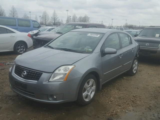 3N1AB61E78L655558 - 2008 NISSAN SENTRA 2.0 GRAY photo 2