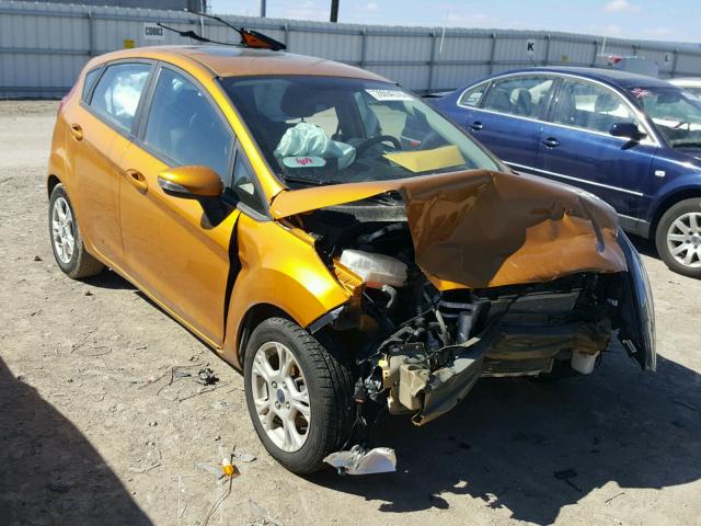 3FADP4EJ1GM123339 - 2016 FORD FIESTA SE ORANGE photo 1