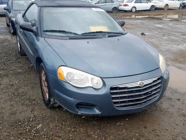 1C3EL75RX6N259432 - 2006 CHRYSLER SEBRING GT GREEN photo 1