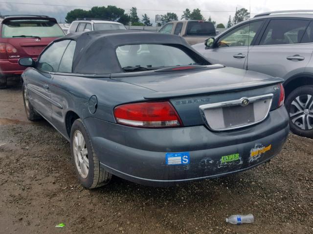 1C3EL75RX6N259432 - 2006 CHRYSLER SEBRING GT GREEN photo 3