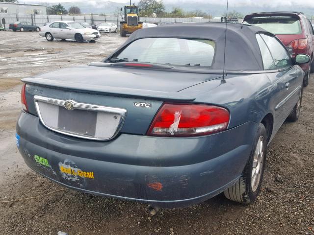 1C3EL75RX6N259432 - 2006 CHRYSLER SEBRING GT GREEN photo 4