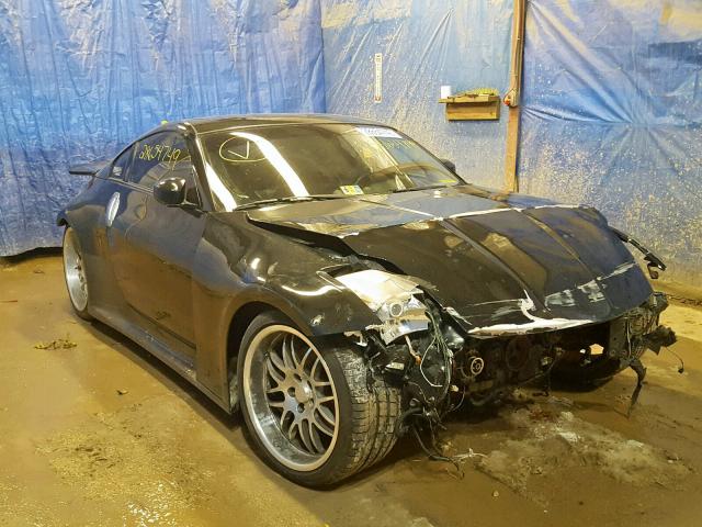 JN1AZ34D54T151917 - 2004 NISSAN 350Z COUPE BLACK photo 1