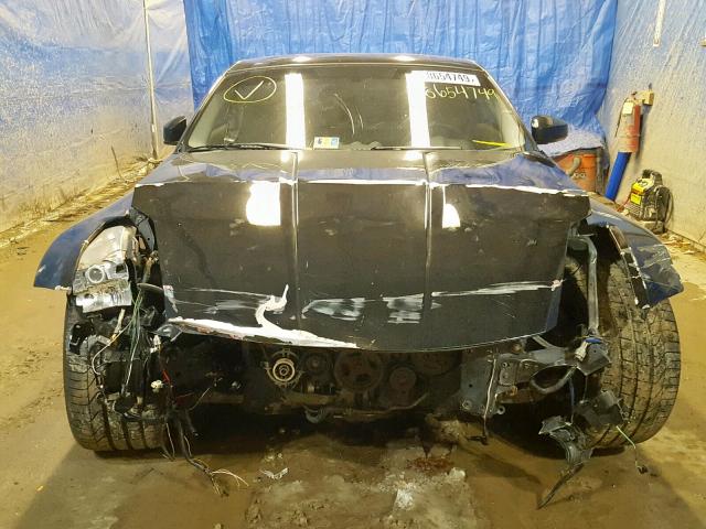 JN1AZ34D54T151917 - 2004 NISSAN 350Z COUPE BLACK photo 9