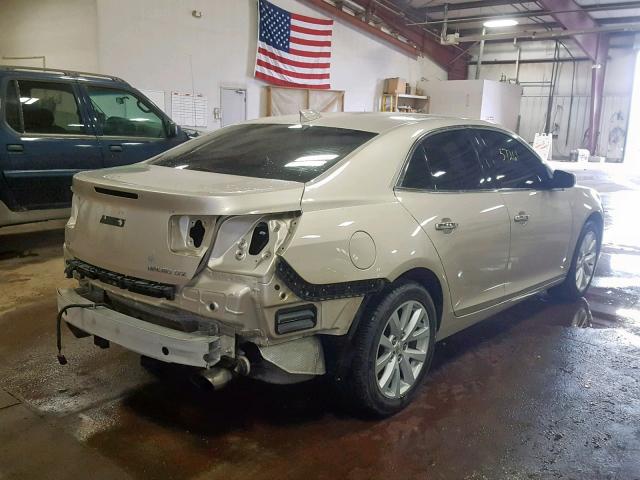 1G11E5SA1GF135819 - 2016 CHEVROLET MALIBU LIM 金色 照片 4