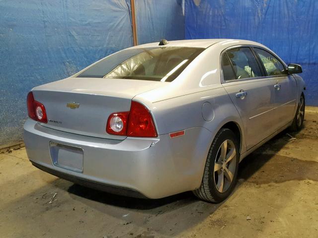 1G1ZC5E09CF297588 - 2012 CHEVROLET MALIBU 1LT ვერცხლისფერი ფოტო 4