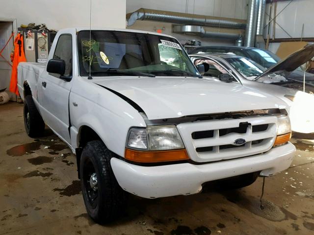 1FTYR10U5XPB08388 - 1999 FORD RANGER WHITE photo 1