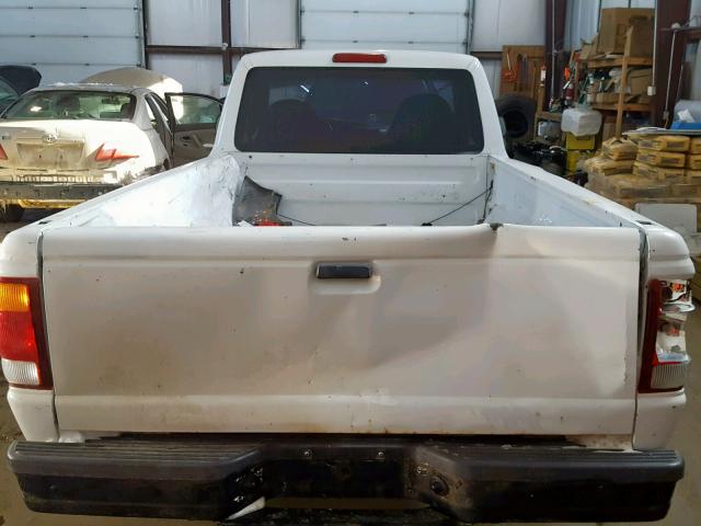 1FTYR10U5XPB08388 - 1999 FORD RANGER WHITE photo 6