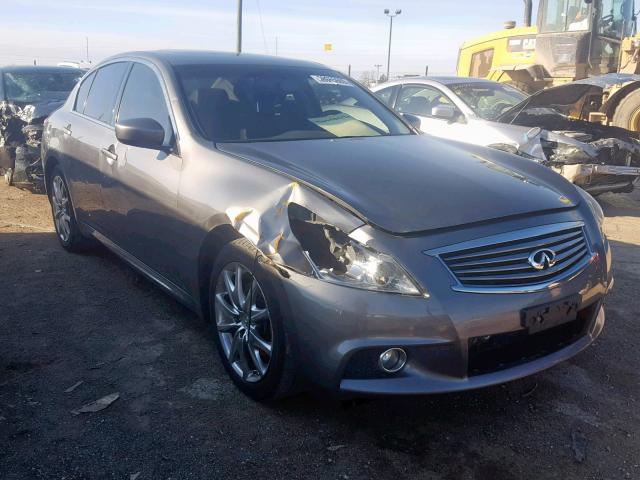 JN1CV6AR5CM978119 - 2012 INFINITI G37 GRAY photo 1