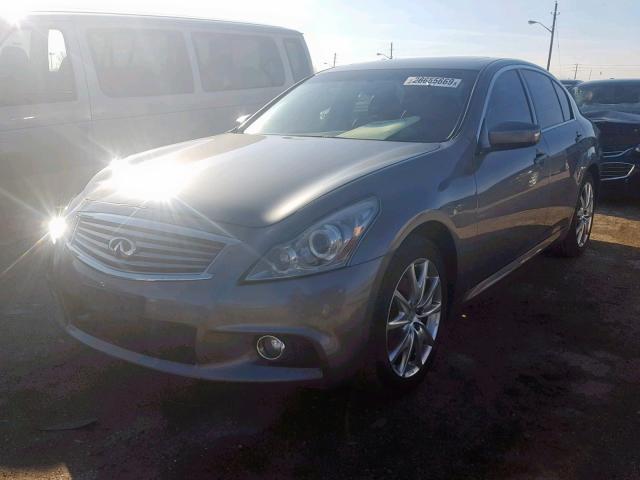 JN1CV6AR5CM978119 - 2012 INFINITI G37 GRAY photo 2