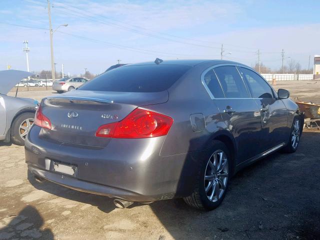 JN1CV6AR5CM978119 - 2012 INFINITI G37 GRAY photo 4