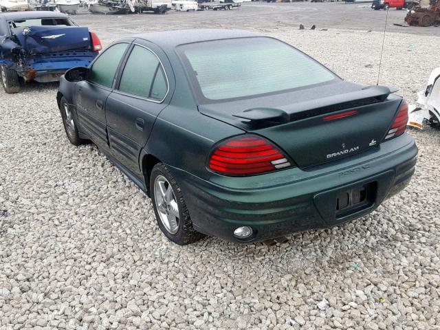 1G2NF52F42C174291 - 2002 PONTIAC GRAND AM S GREEN photo 3