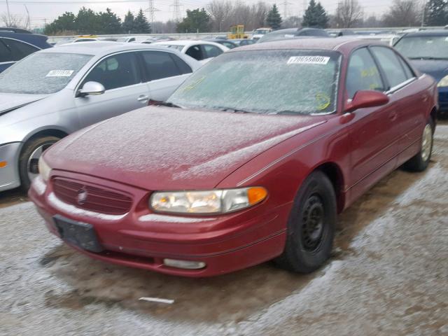 2G4WB52K731281234 - 2003 BUICK REGAL LS MAROON photo 2