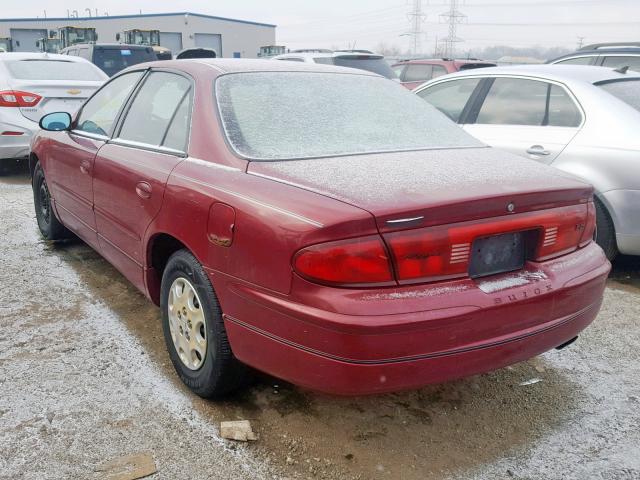 2G4WB52K731281234 - 2003 BUICK REGAL LS MAROON photo 3