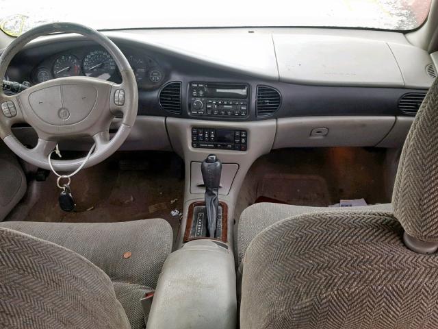 2G4WB52K731281234 - 2003 BUICK REGAL LS MAROON photo 9