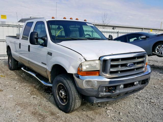 1FTSW31F61ED51155 - 2001 FORD F350 SRW S WHITE photo 1