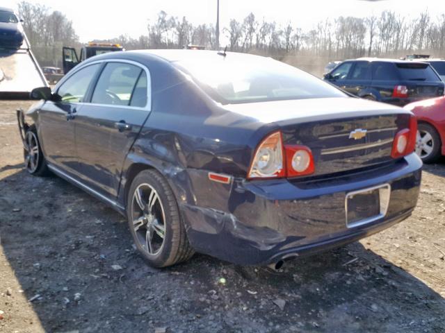 1G1ZH57B48F271276 - 2008 CHEVROLET MALIBU 1LT BLACK photo 3