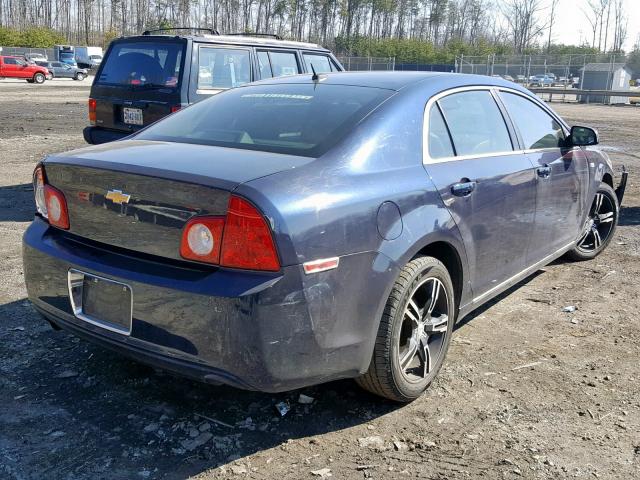 1G1ZH57B48F271276 - 2008 CHEVROLET MALIBU 1LT BLACK photo 4