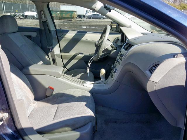 1G1ZH57B48F271276 - 2008 CHEVROLET MALIBU 1LT BLACK photo 5