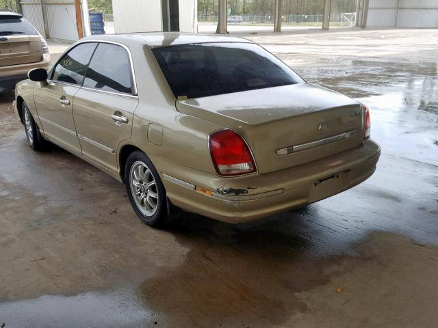 KMHFU45E73A248153 - 2003 HYUNDAI XG 350 GOLD photo 3