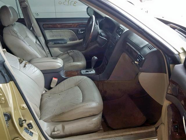 KMHFU45E73A248153 - 2003 HYUNDAI XG 350 GOLD photo 5