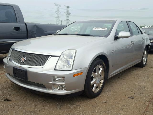 1G6DW677360220377 - 2006 CADILLAC STS SILVER photo 2