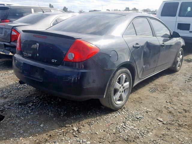 1G2ZH57NX94138590 - 2009 PONTIAC G6 GT BLACK photo 4