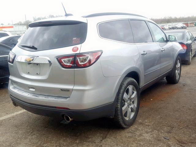 1GNKRJKD6HJ125134 - 2017 CHEVROLET TRAVERSE P SILVER photo 4