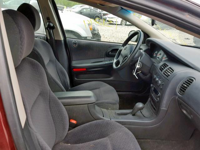 2B3HD46R61H537412 - 2001 DODGE INTREPID S 栗色 照片 5