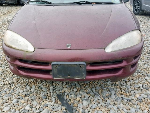 2B3HD46R61H537412 - 2001 DODGE INTREPID S 栗色 照片 9
