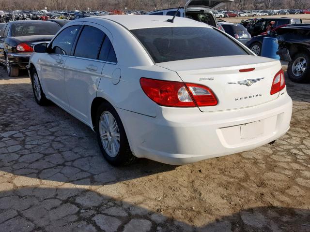 1C3LC56K58N139831 - 2008 CHRYSLER SEBRING TO WHITE photo 3