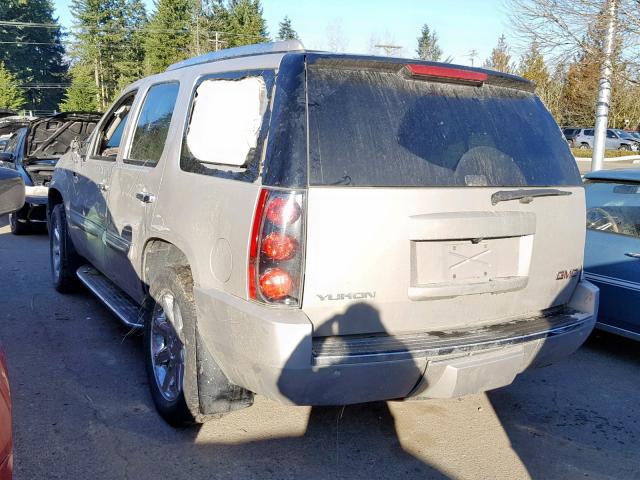 1GKFK63868J215028 - 2008 GMC YUKON DENA BEIGE photo 3