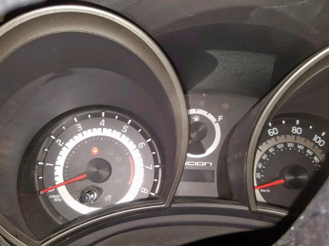 JTKJF5C75C3024511 - 2012 TOYOTA SCION TC შავი ფოტო 8