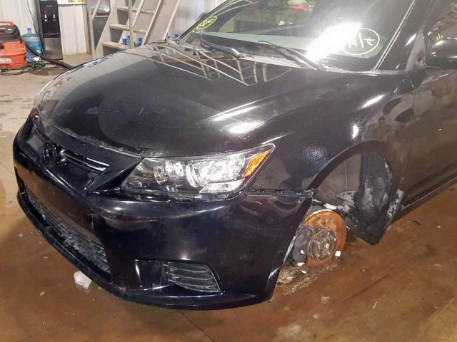JTKJF5C75C3024511 - 2012 TOYOTA SCION TC შავი ფოტო 9