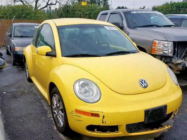 3VWPG31C48M501418 - 2008 VOLKSWAGEN NEW BEETLE Sarı foto 1