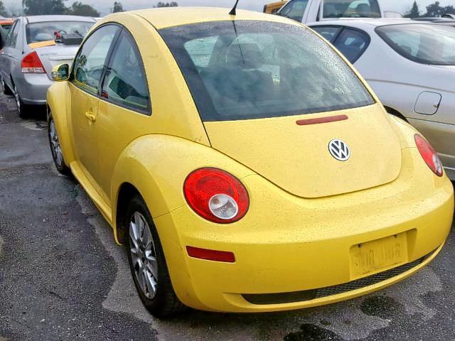 3VWPG31C48M501418 - 2008 VOLKSWAGEN NEW BEETLE Sarı foto 3