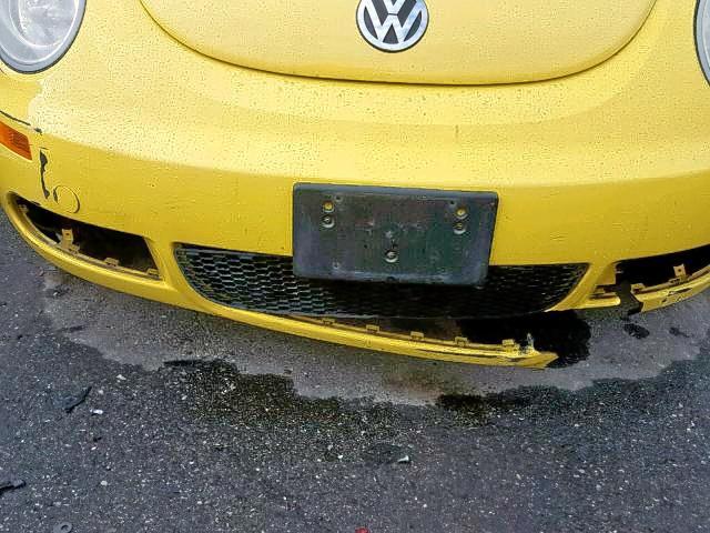 3VWPG31C48M501418 - 2008 VOLKSWAGEN NEW BEETLE Sarı foto 9