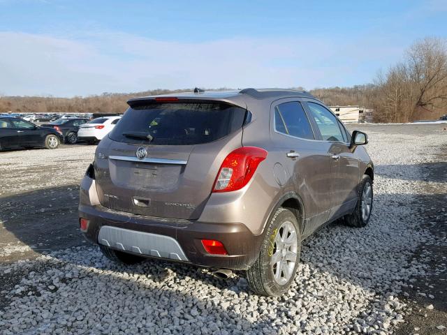 KL4CJGSB9EB653482 - 2014 BUICK ENCORE GOLD photo 4