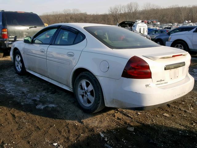 2G2WP552X61276197 - 2006 PONTIAC GRAND PRIX WHITE photo 3