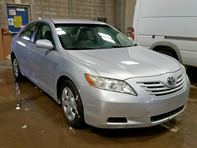 4T4BE46K37R009080 - 2007 TOYOTA CAMRY NEW SILVER photo 1